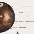 Handpan Brun Cuivré