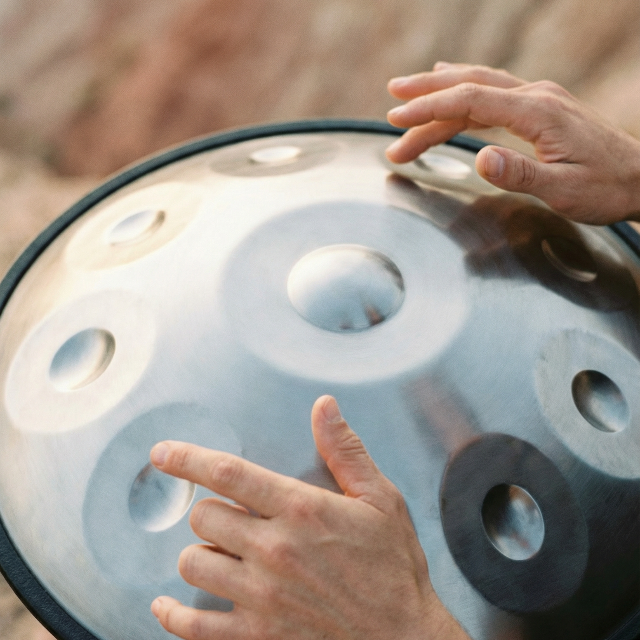 HANDPAN 9-10-12 NOTES ARGENT