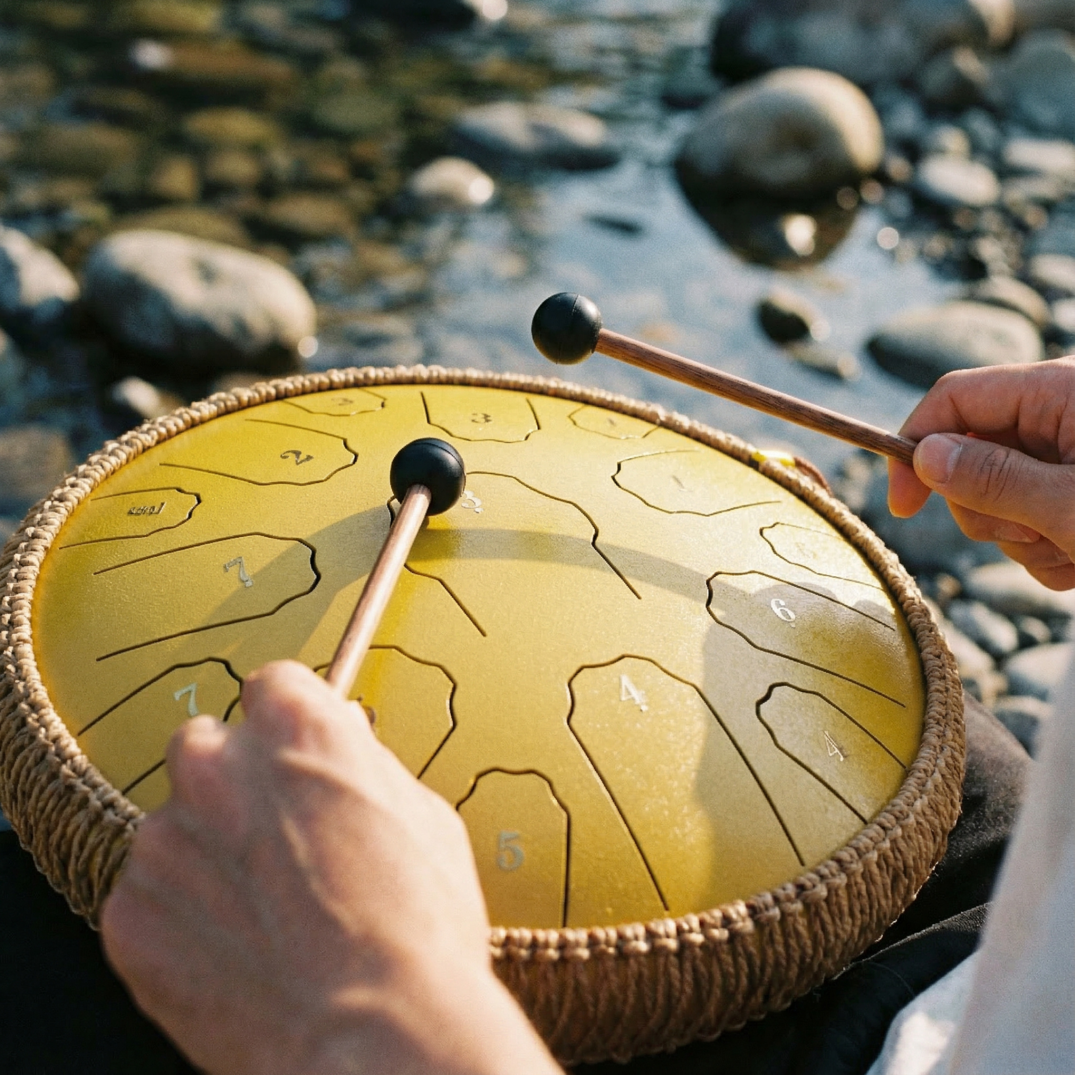 TONGUE DRUM 15 NOTES 13 POUCES