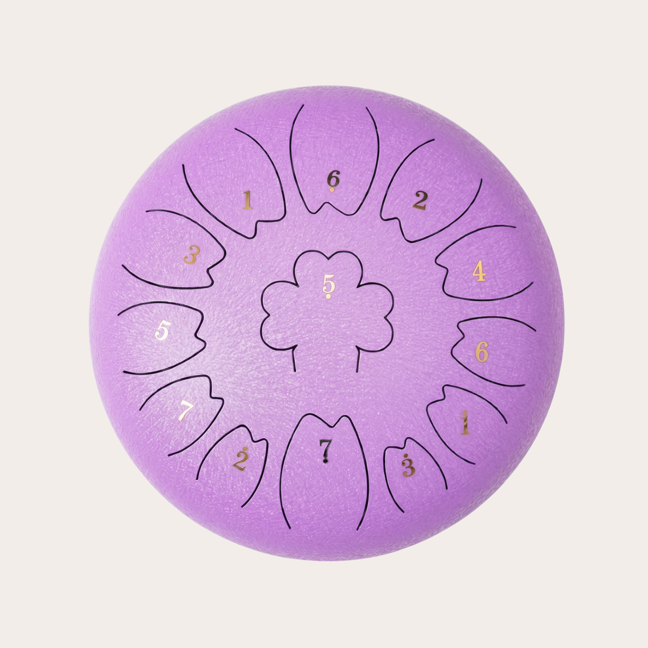 TONGUE DRUM 13 NOTES 12 POUCES