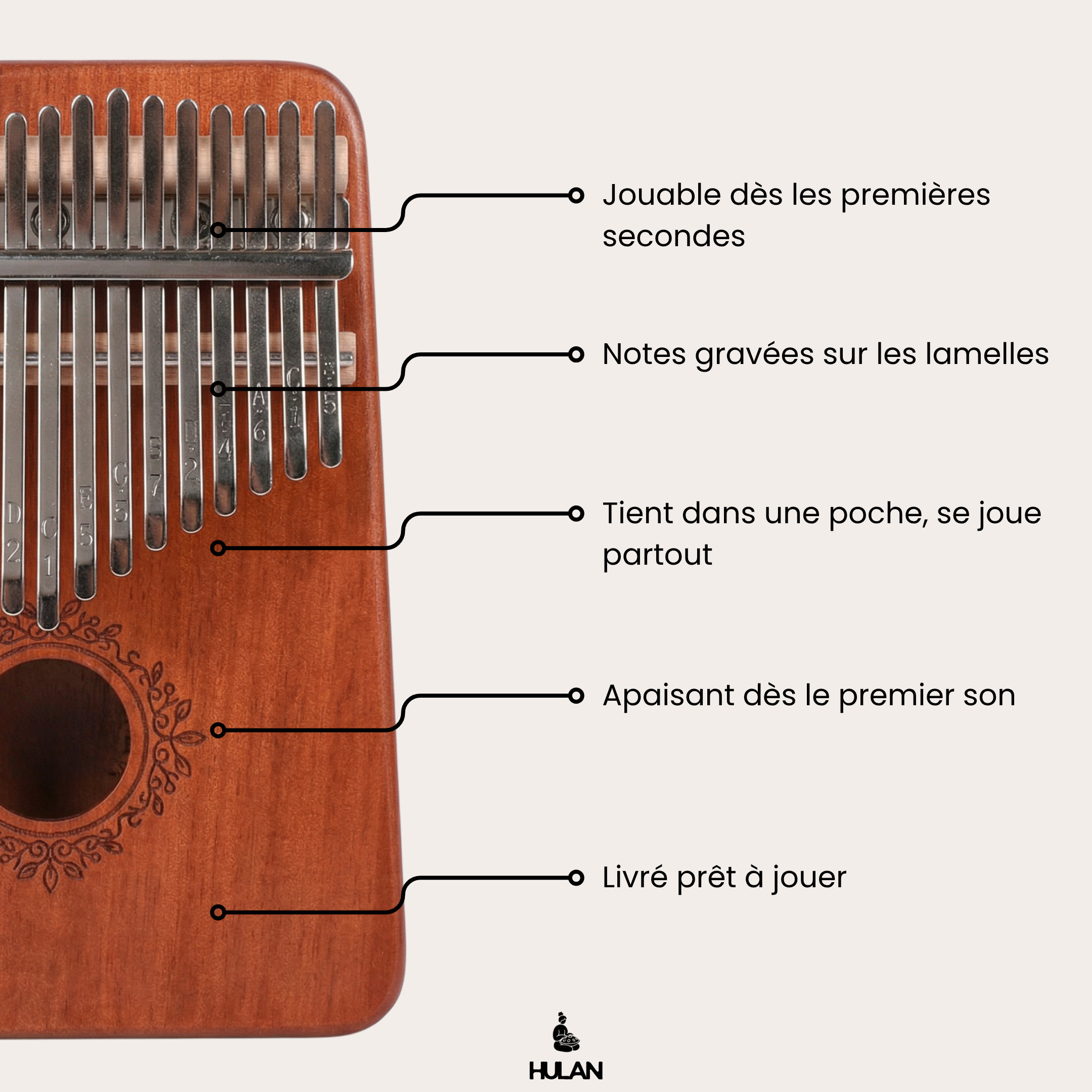 Kalimba 17 touches