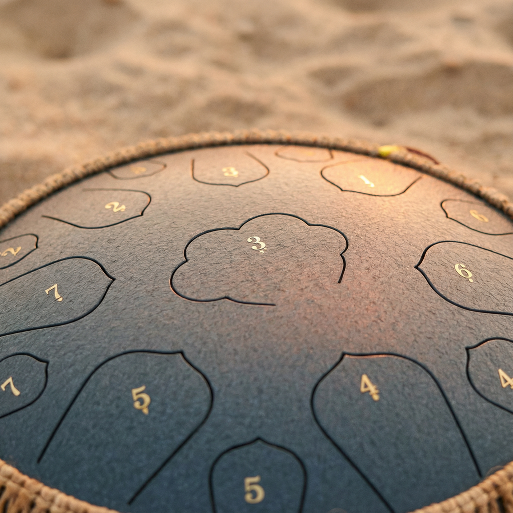 TONGUE DRUM 15 NOTES 14 POUCES