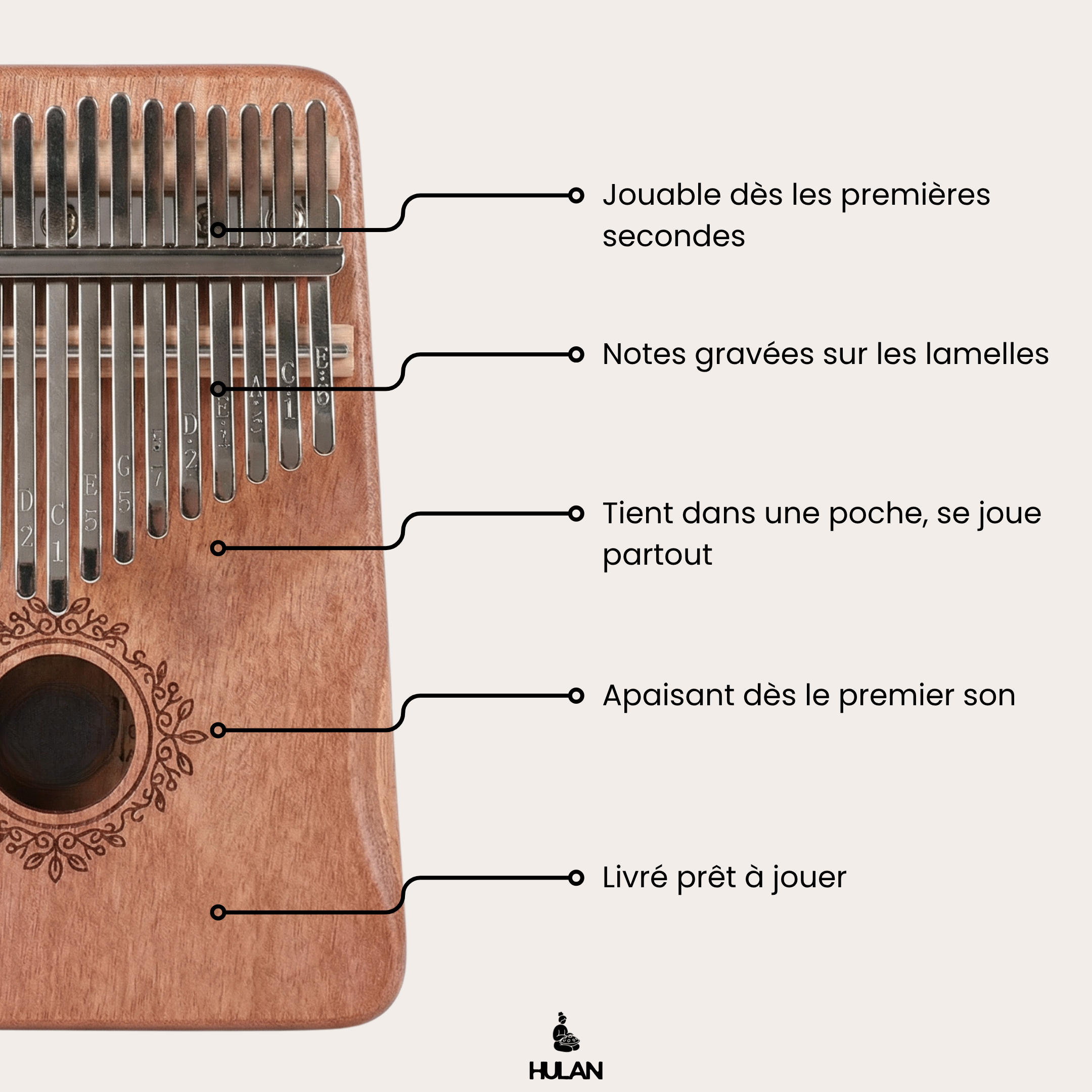 Kalimba 17 touches