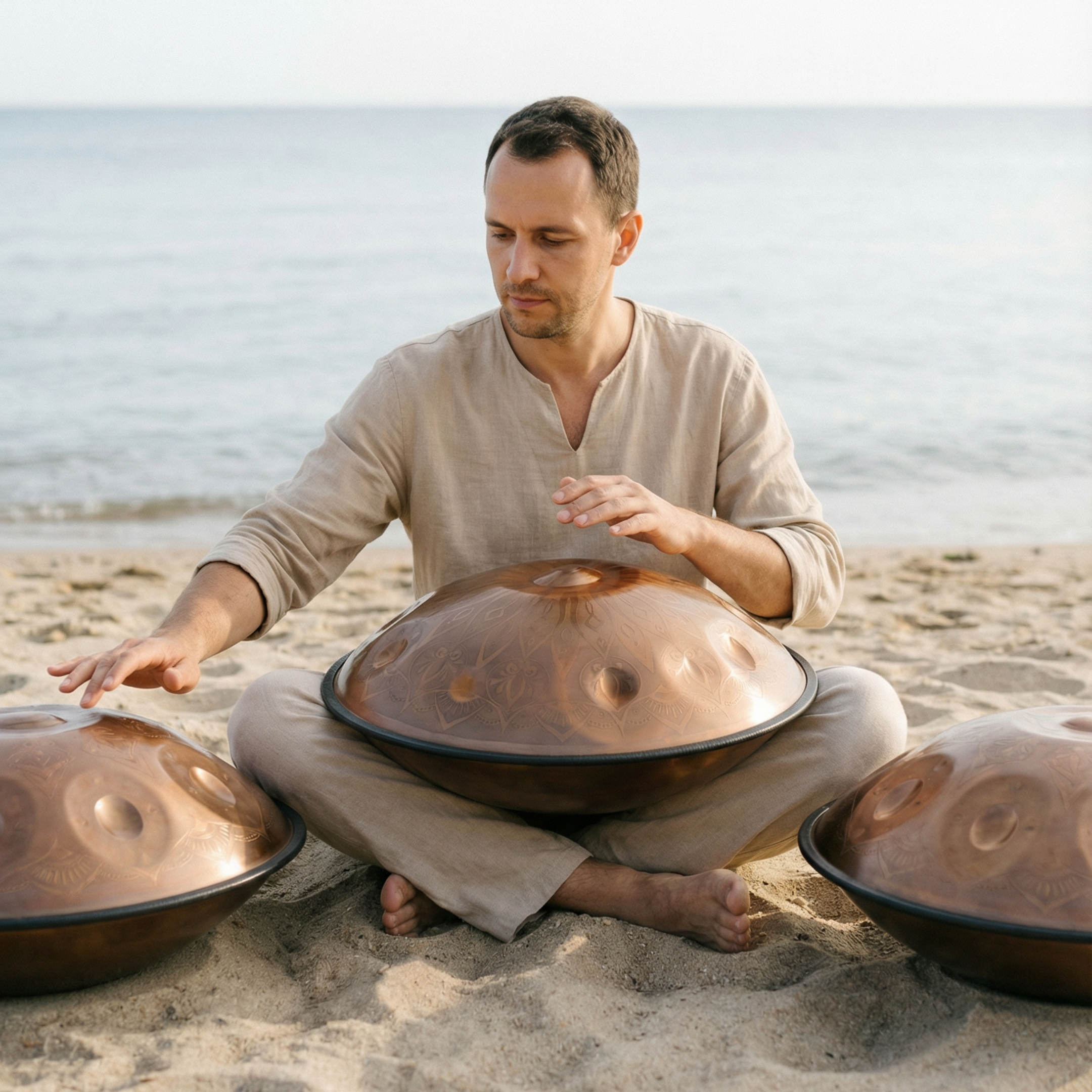 HANDPAN 9-10-12 NOTES DORÉ AMBRÉ