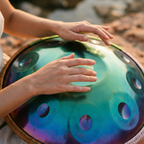 HANDPAN 9-10-12 NOTES MULTICOLORE IRISÉ