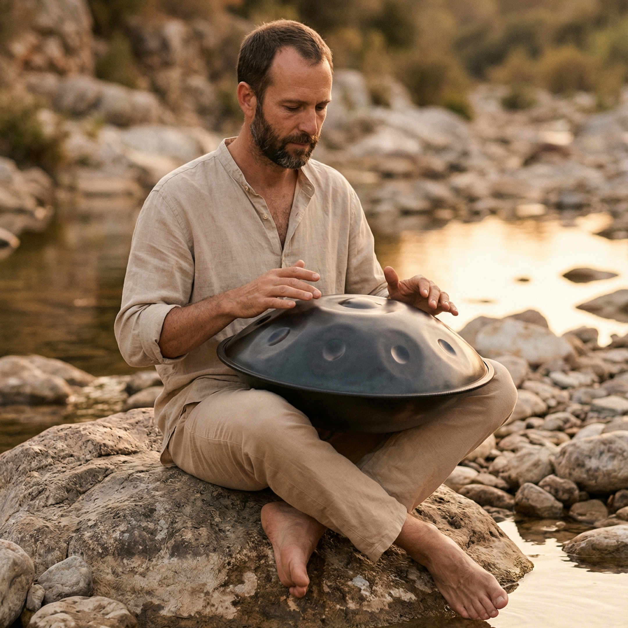 Handpan Noir