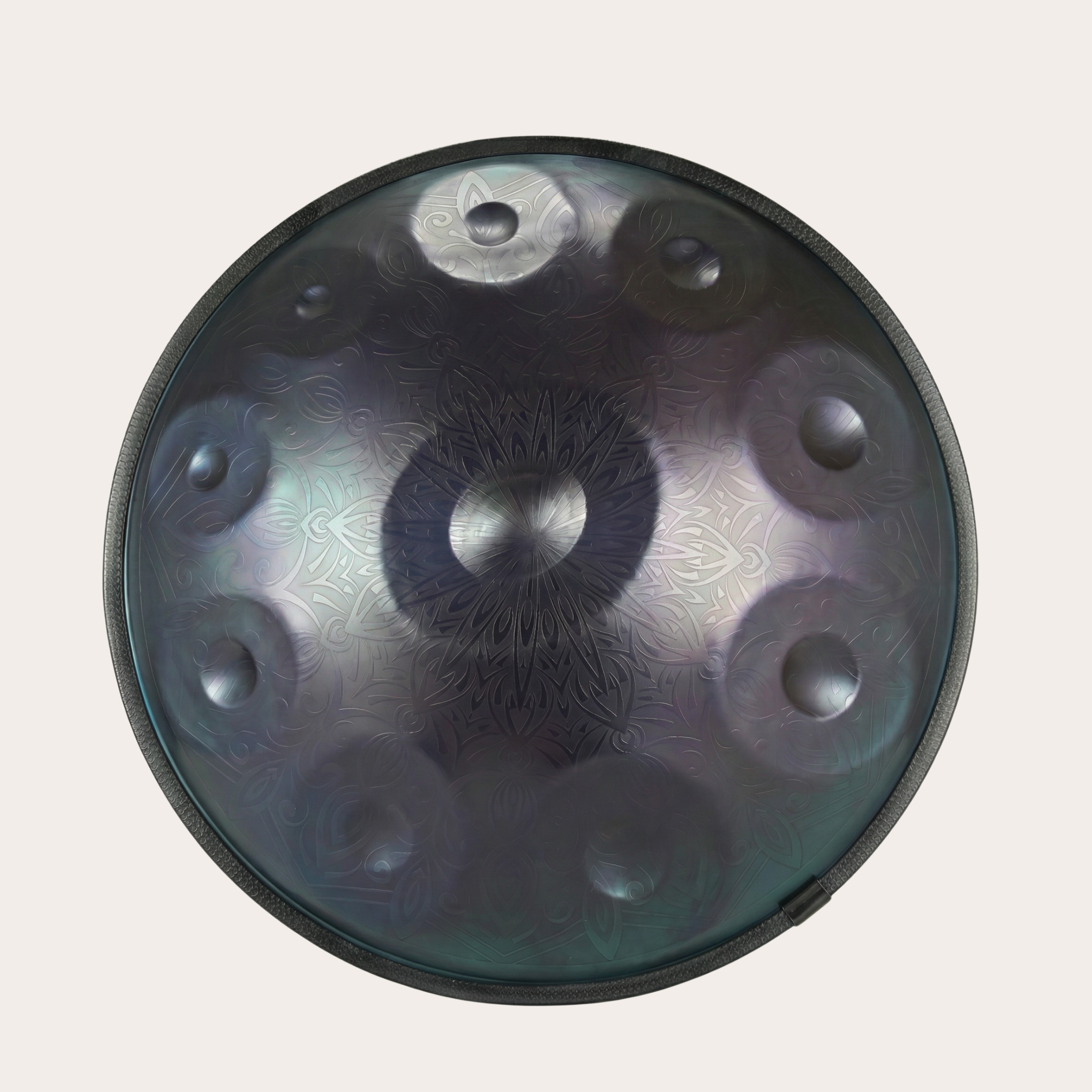 HANDPAN 9-10-12 NOTES BLEU IRISÉ