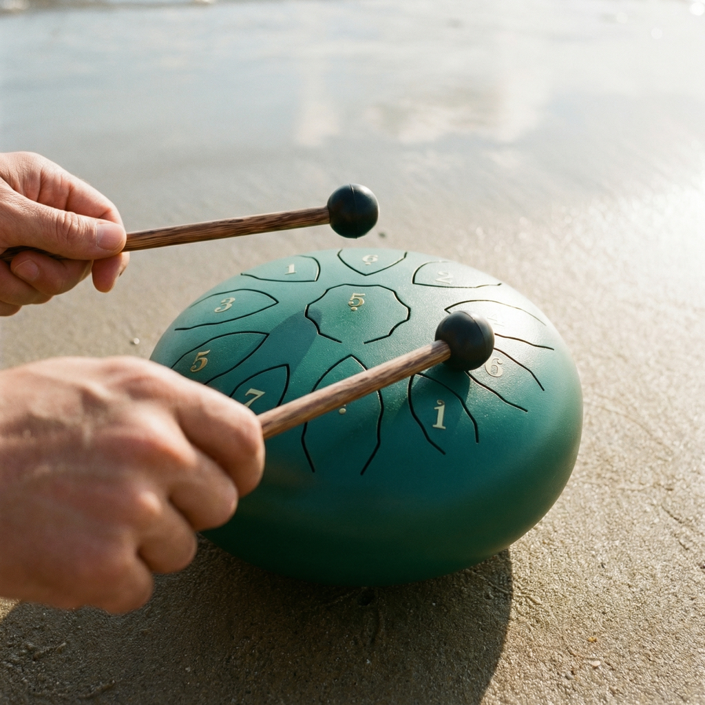 TONGUE DRUM 11 NOTES 8 POUCES