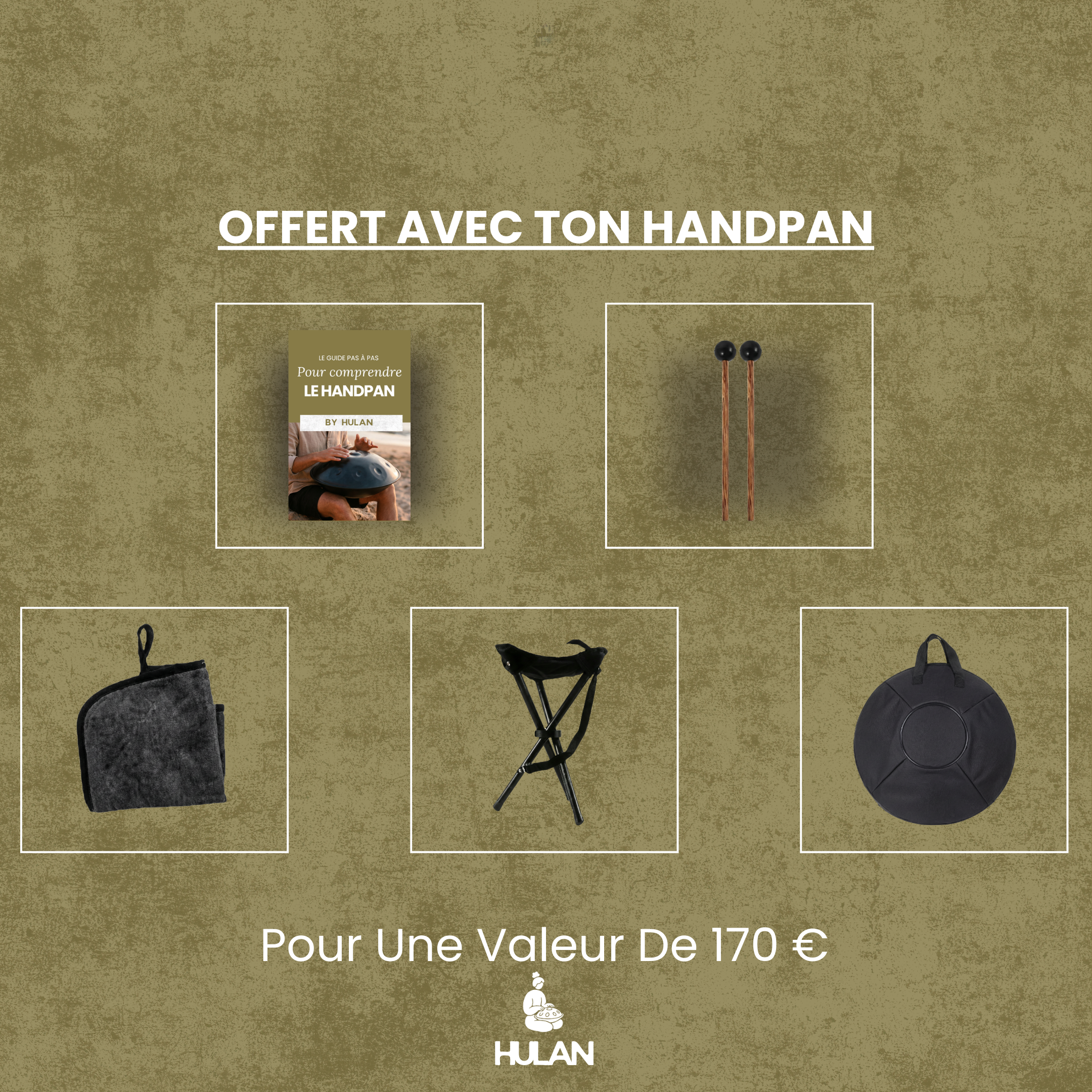 HANDPAN 9-10-12 NOTES CUIVRE