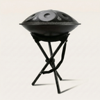 Handpan Noir Argent