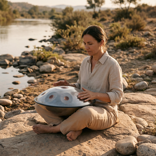 HANDPAN 9 -10-12 NOTES ARGENT BRONZE