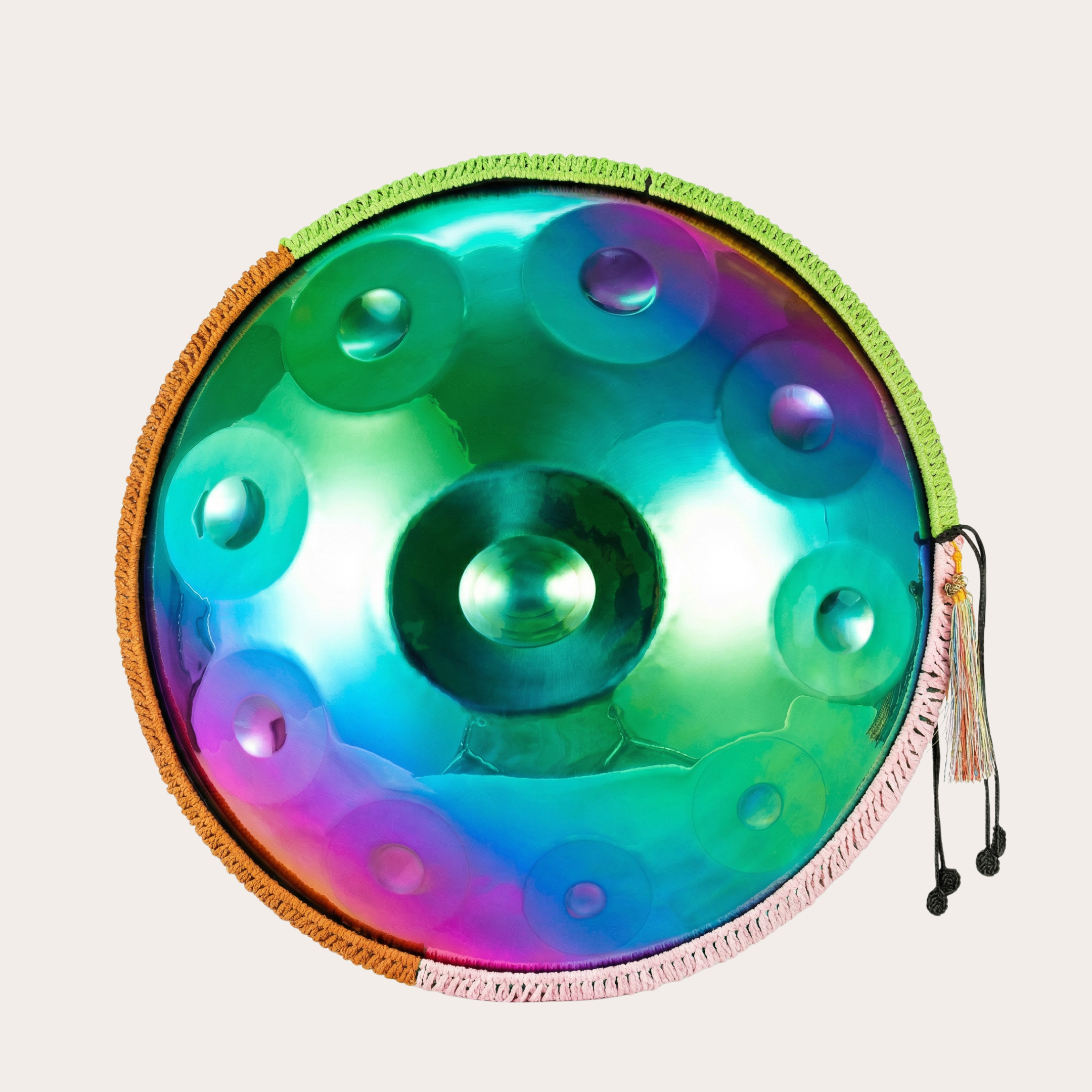 HANDPAN 9-10-12 NOTES MULTICOLORE IRISÉ