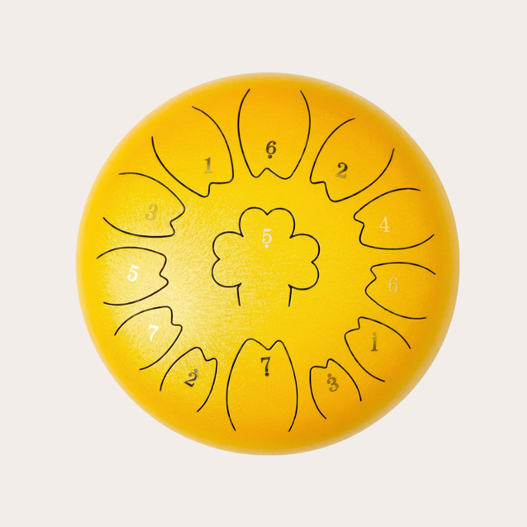 Tongue Drum 13 notes 12 pouces